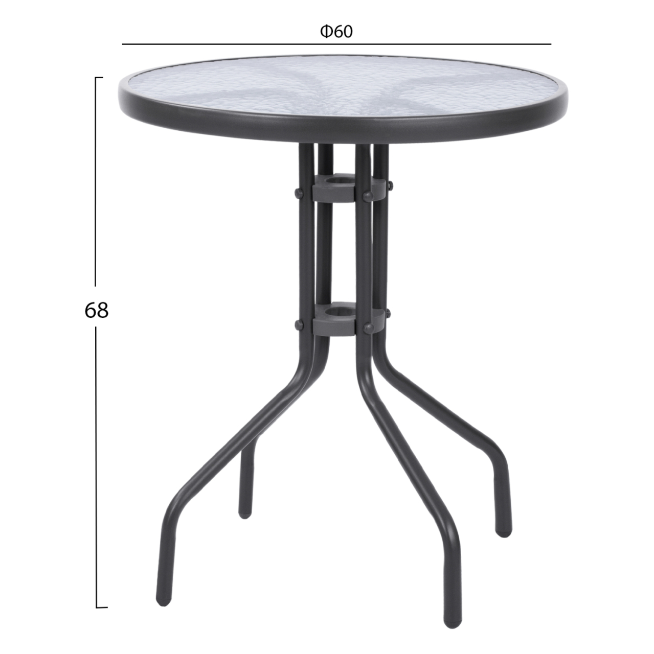Set Dining Table 3 pieces with 2 chairs and Table HM5181.01 [2]