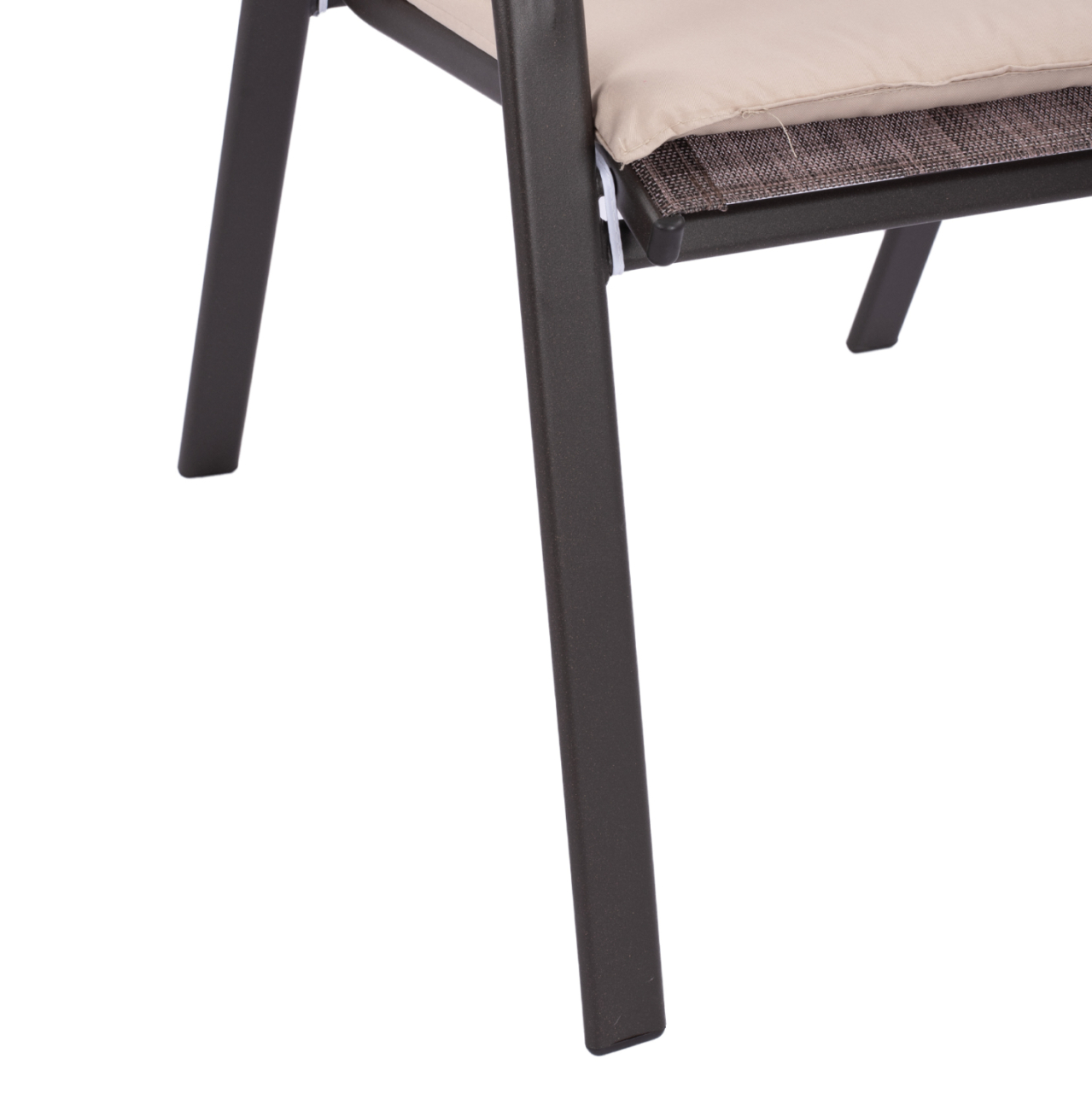 Set Dining Table 7 pieces Chairs with pillow and table 150x90 HM10572.02 Brown [8]