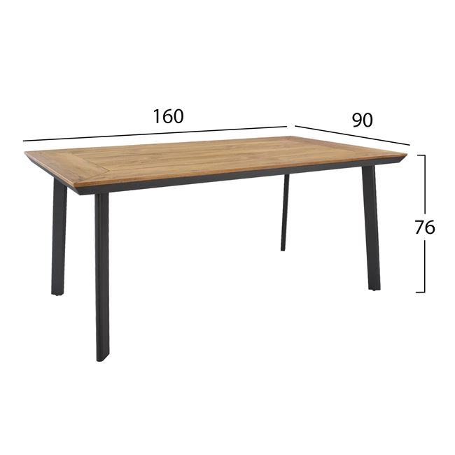 Set Dining Table 7pieces Grey HM5240.02 [3]