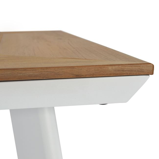 Set Dining Table 7pieces White color HM5240.01 [8]
