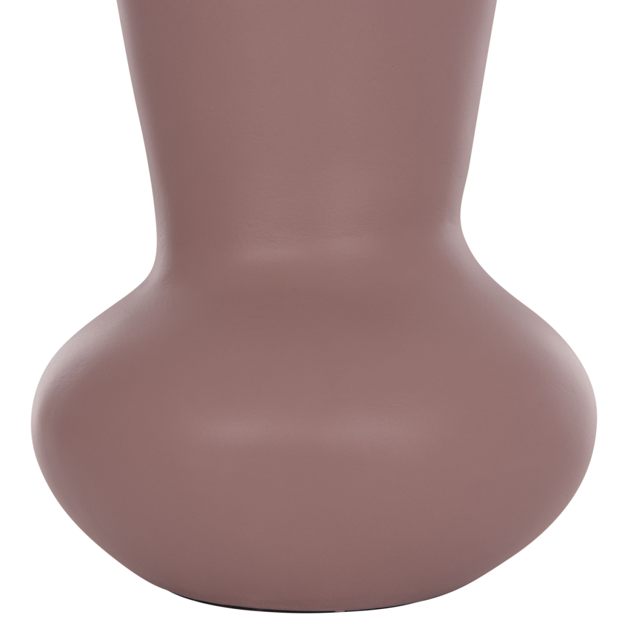 SET OF 2 TABLE DECORATIVE VASES CHELIN HM21144 TERRACOTTA IN BLACK and PURPLE [4]