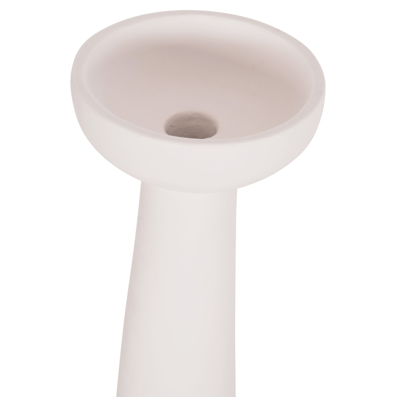 SET OF 3 TABLE DECORATIVE VASES LEKKAN HM21142.01 TERRACOTTA IN WHITE and BLACK [5]