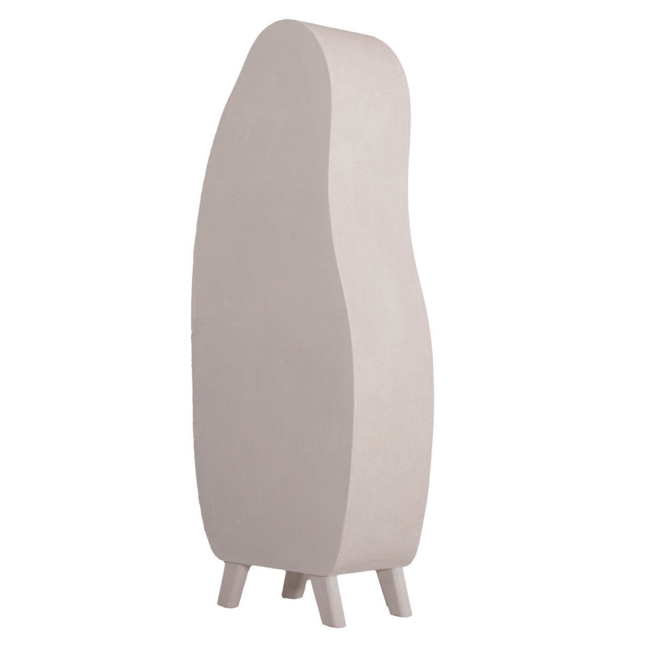SHELF RACK SERIES SANTORINI HM18067 MDF IN OFF-WHITE 80x38x196Hcm. [5]