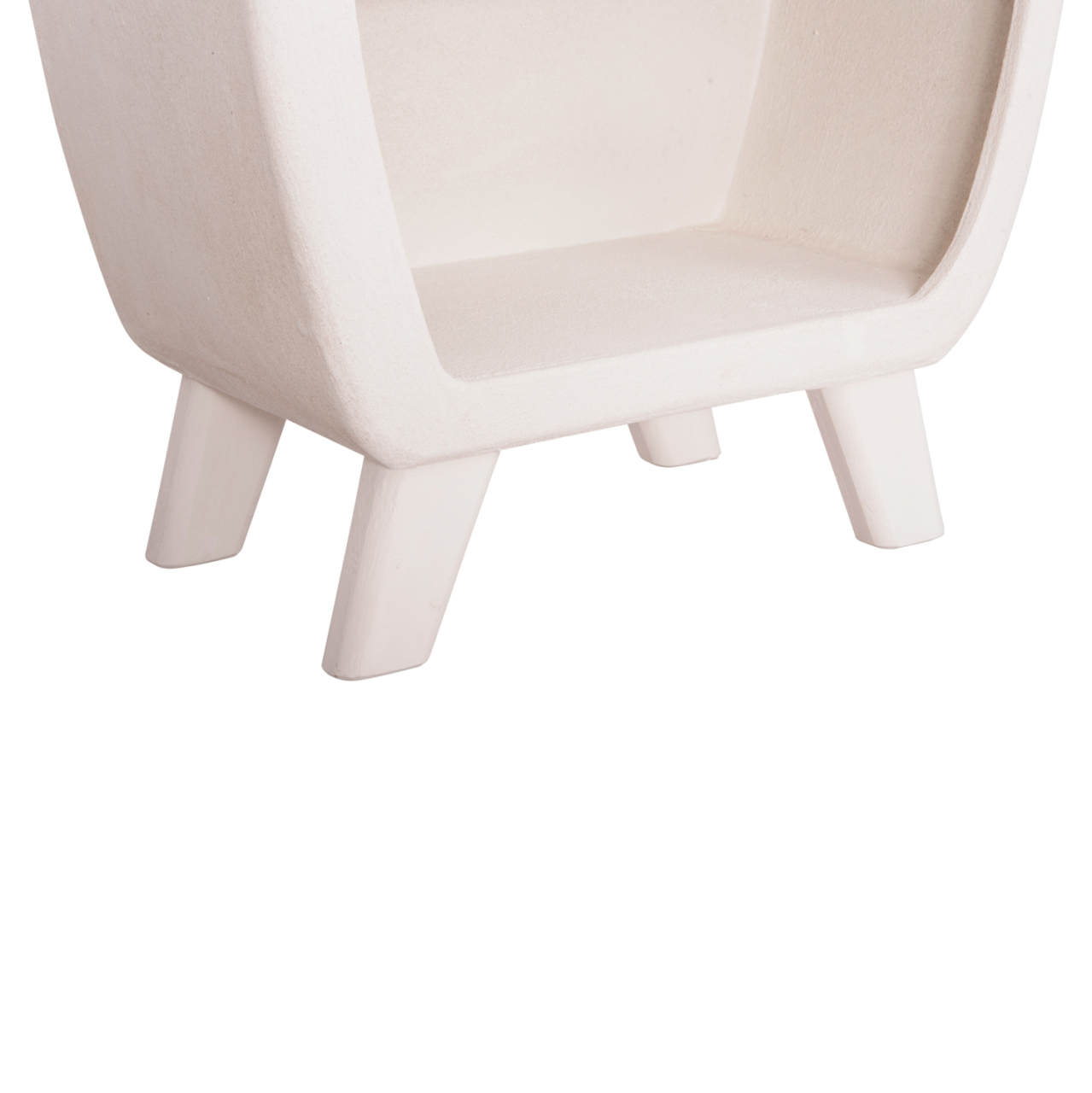SHELF RACK SERIES SANTORINI HM18067 MDF IN OFF-WHITE 80x38x196Hcm. [7]