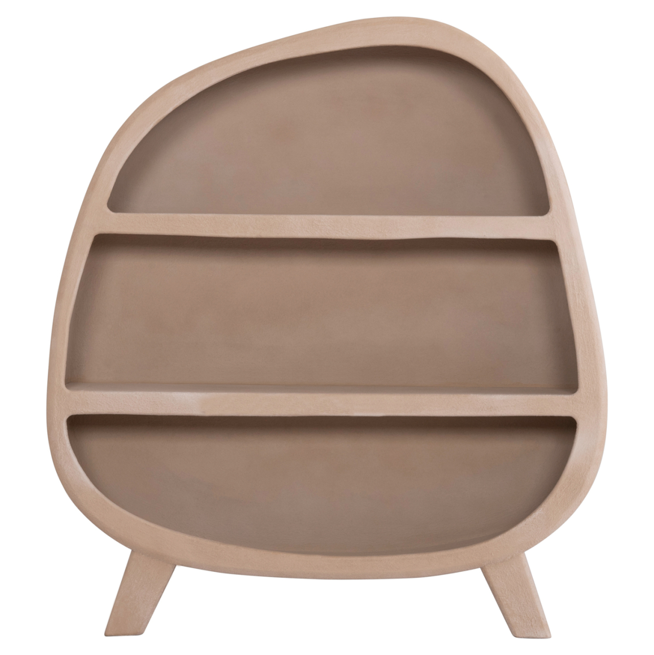 SHELVES RACK SERIES SANTORINI HM18060.02 MDF IN BROWN 120x38x133Hcm. [3]