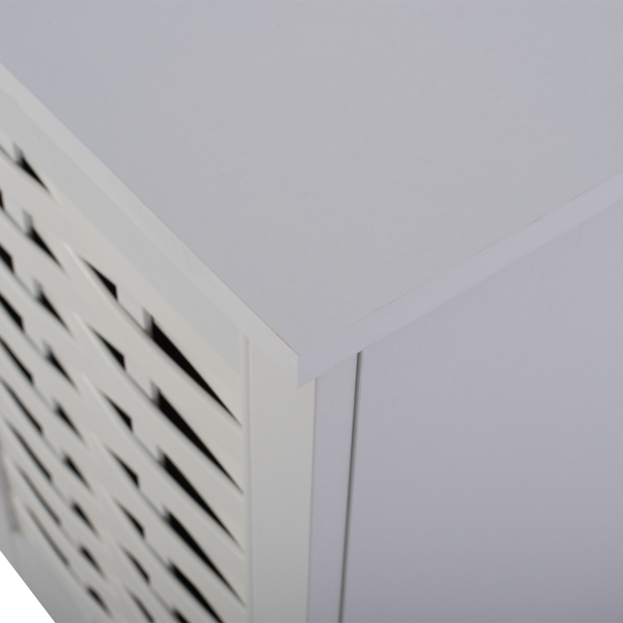 SHOE CABINET CASSIOPE MELAMINE WHITE WITH LEGS 77Χ34Χ67.5Hcm.HM2208.05 [7]
