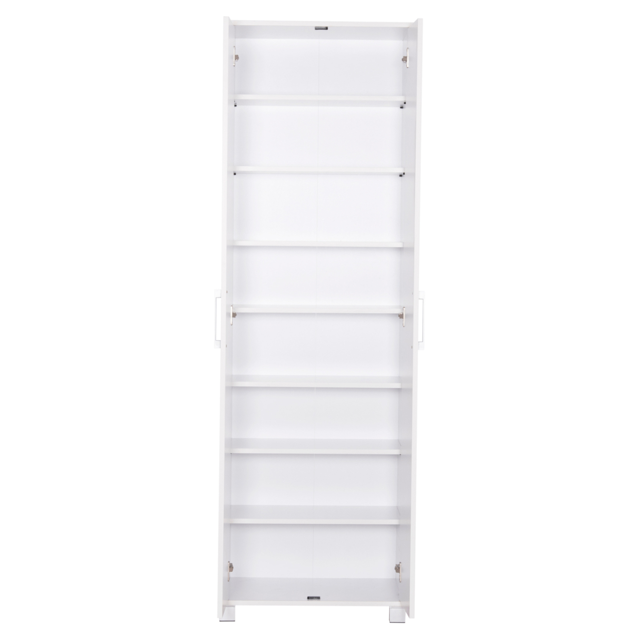 SHOE CABINET CLUSE HM2403.03 MELAMINE IN WHITE COLOR 60Χ36.5Χ186.5Hcm. [4]