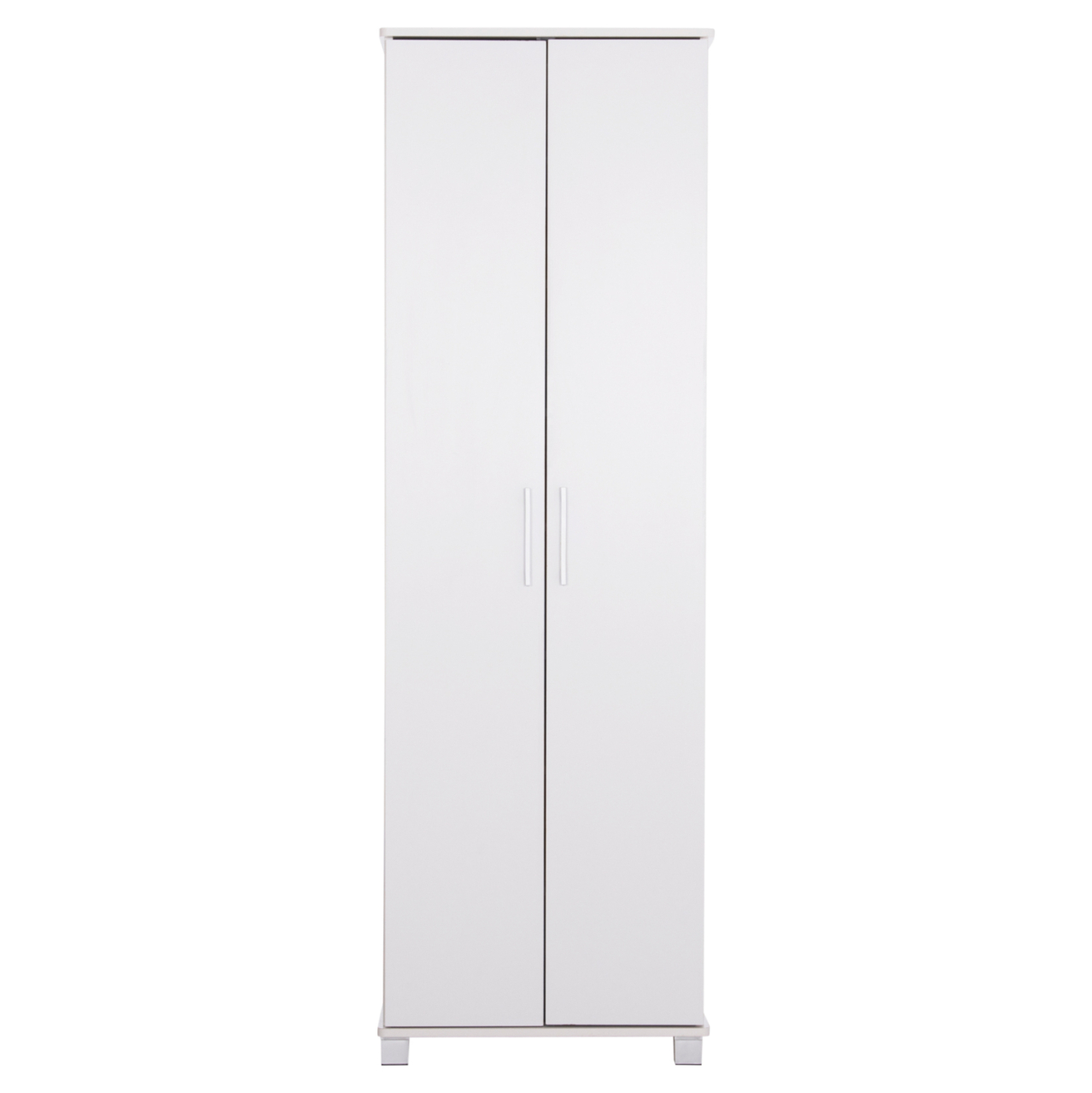SHOE CABINET CLUSE HM2403.03 MELAMINE IN WHITE COLOR 60Χ36.5Χ186.5Hcm. [3]