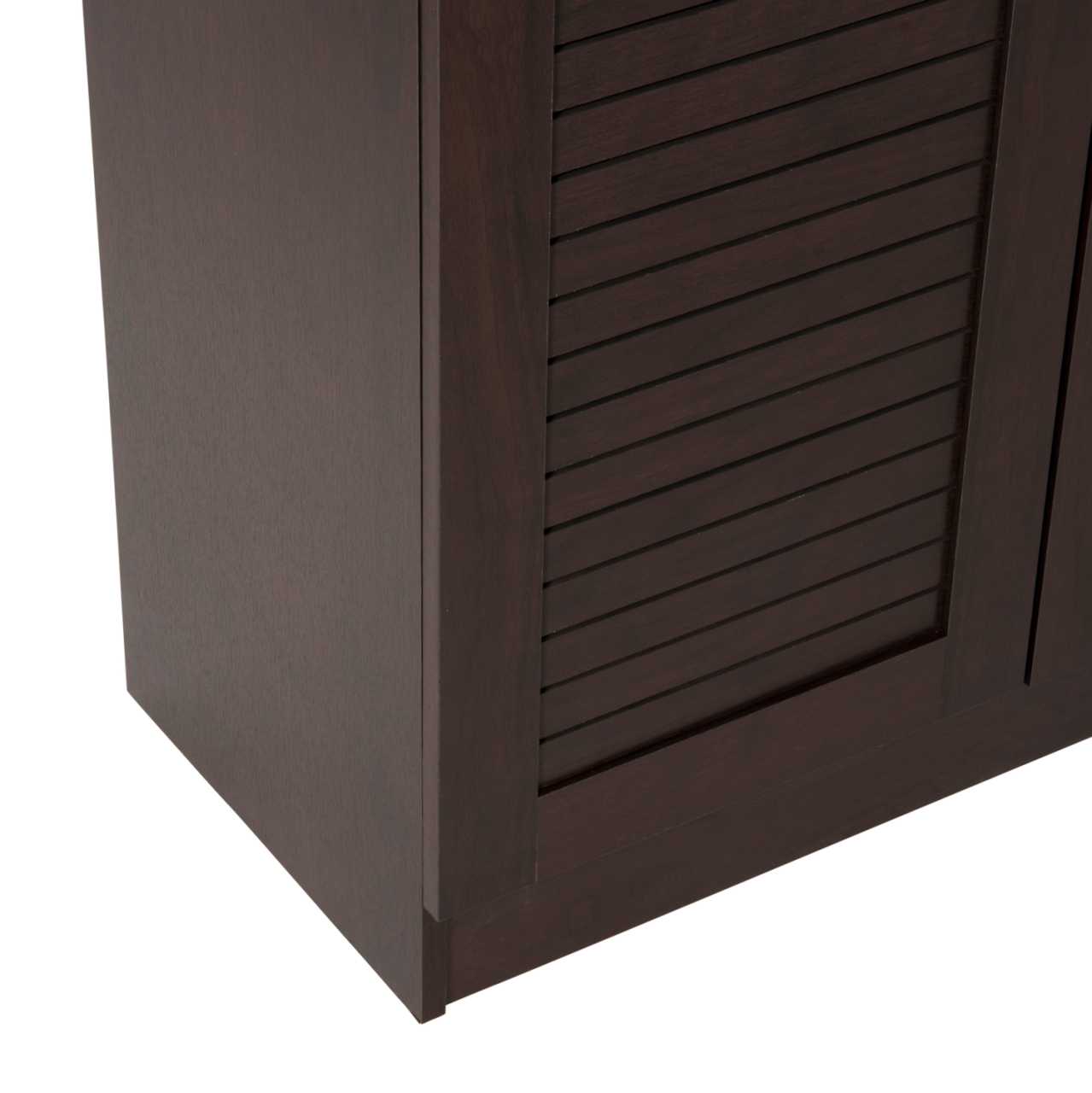 SHOE CABINET PROBY HM9607.01 MELAMINE IN WENGE 120x37,5x121,5Hcm. [8]