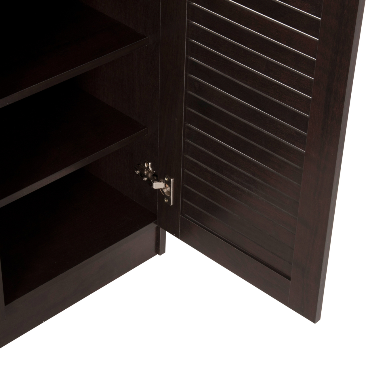 SHOE CABINET PROBY HM9607.01 MELAMINE IN WENGE 120x37,5x121,5Hcm. [6]