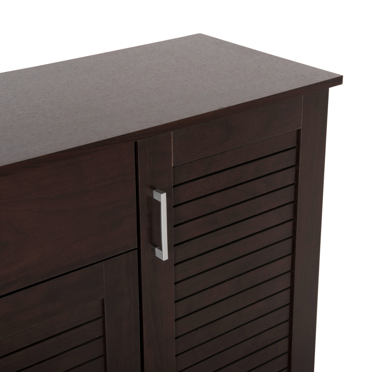 SHOE CABINET PROBY HM9607.01 MELAMINE IN WENGE 120x37,5x121,5Hcm. [9]