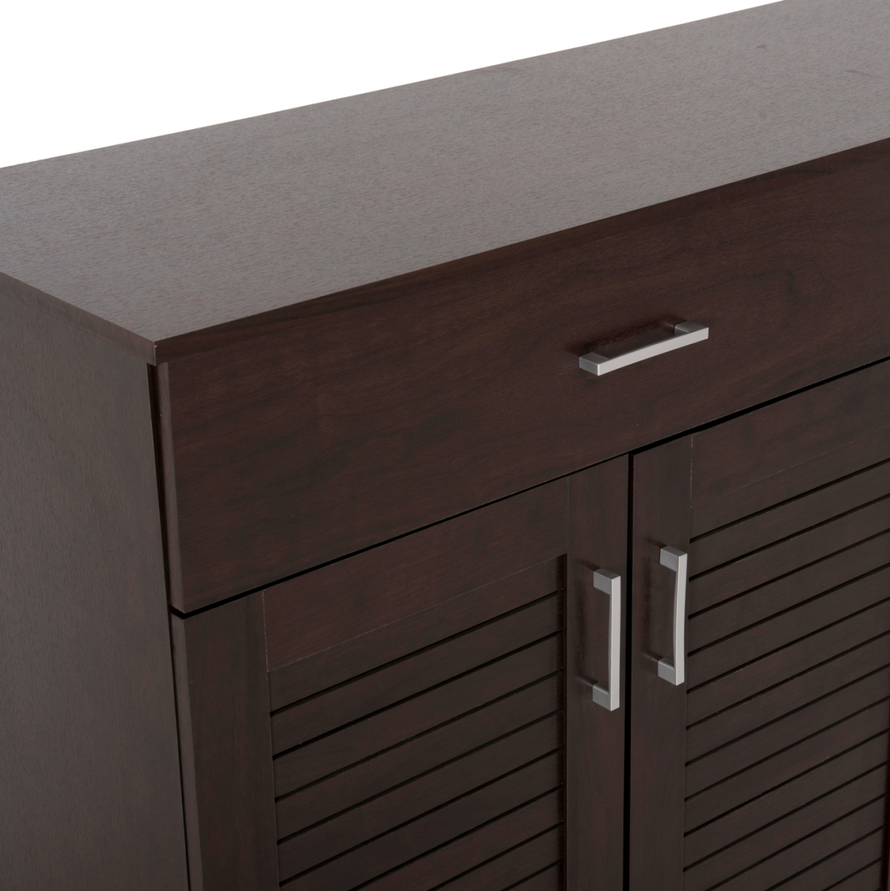 SHOE CABINET PROBY HM9607.01 MELAMINE IN WENGE 120x37,5x121,5Hcm. [7]