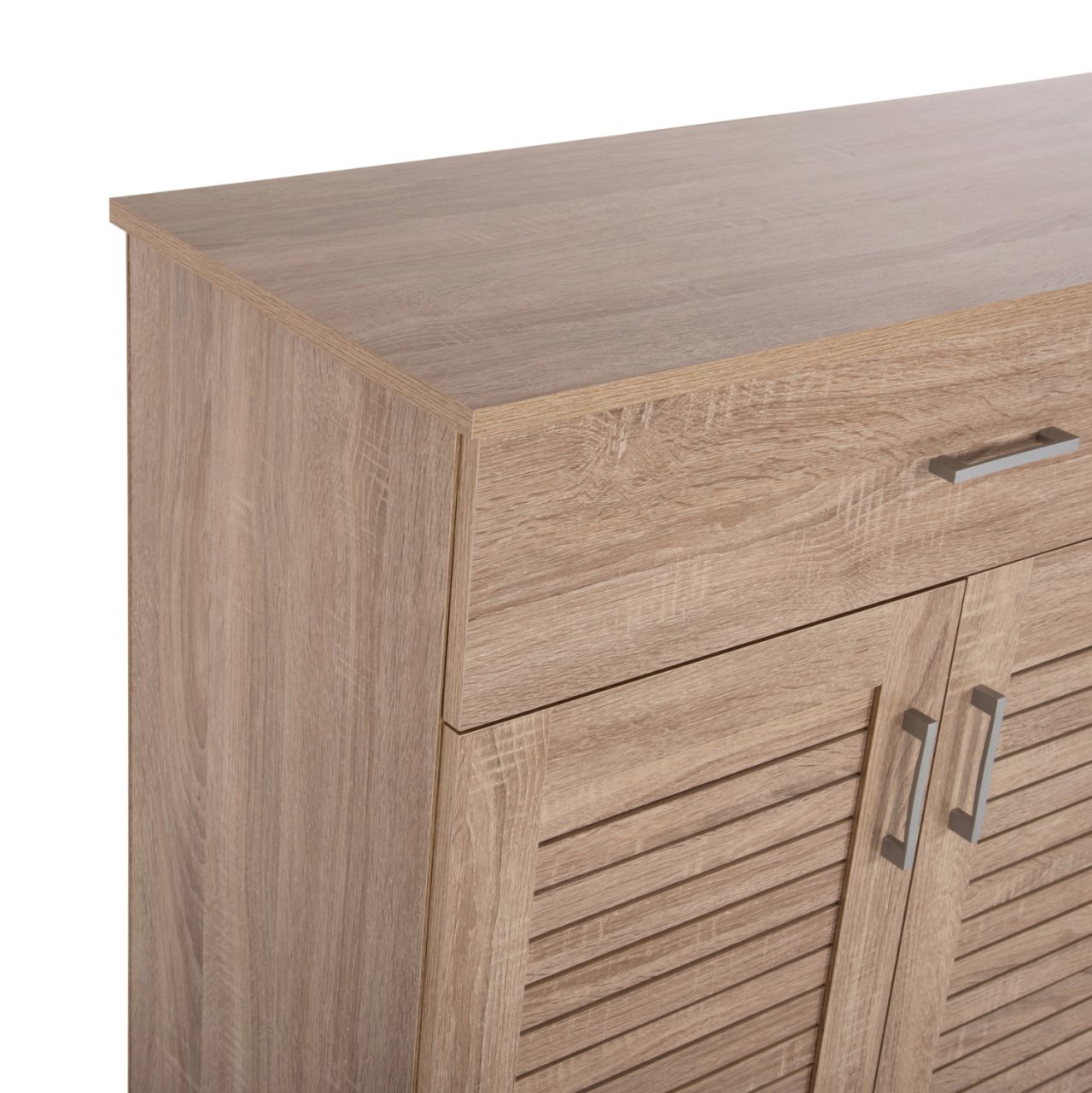 SHOE CABINET PROBY HM9607.02 MELAMINE IN SONOMA 120x37,5x121,5Hcm. [7]