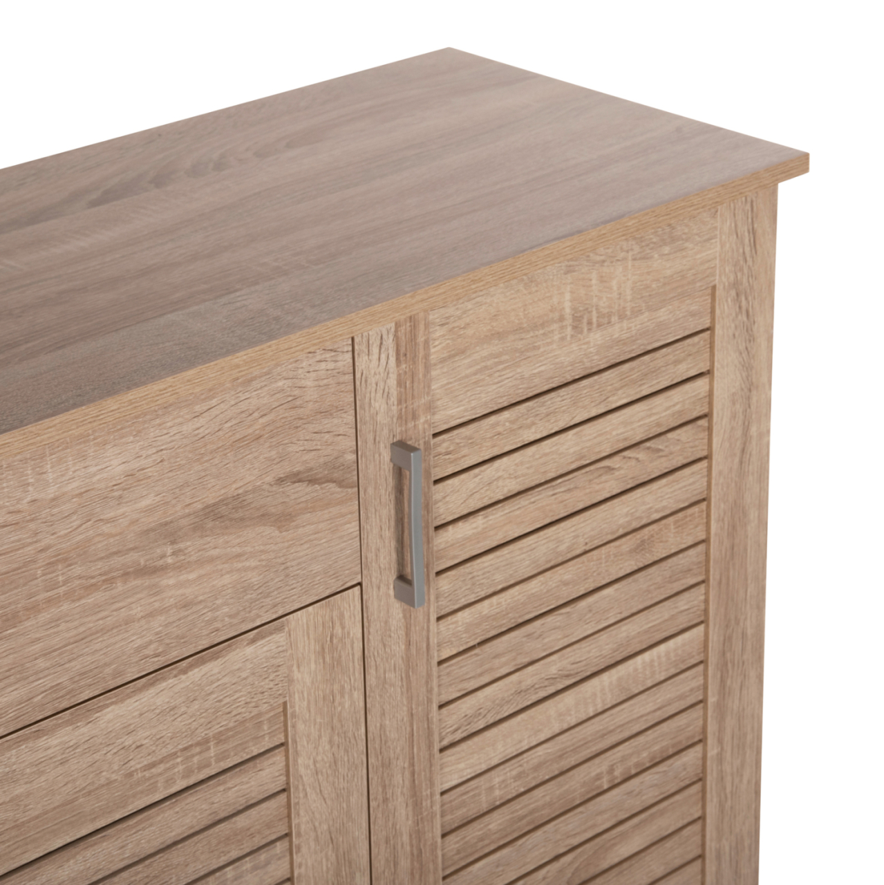 SHOE CABINET PROBY HM9607.02 MELAMINE IN SONOMA 120x37,5x121,5Hcm. [8]