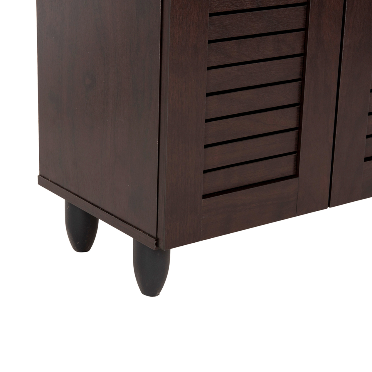 SHOE CABINET PROLLY HM9608.01 MELAMINE IN WENGE-2 DOORS-4 SHELVES 60x34x88Hcm. [7]