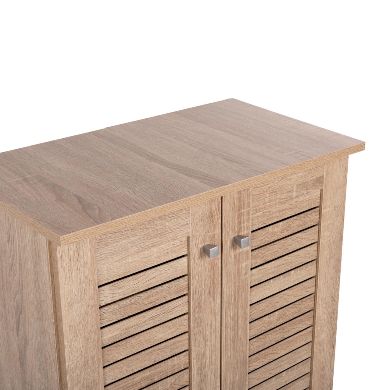 SHOE CABINET PROLLY HM9608.02 MELAMINE IN SONAMA-2 DOORS-4 SHELVES 60x34x88Hcm. [6]