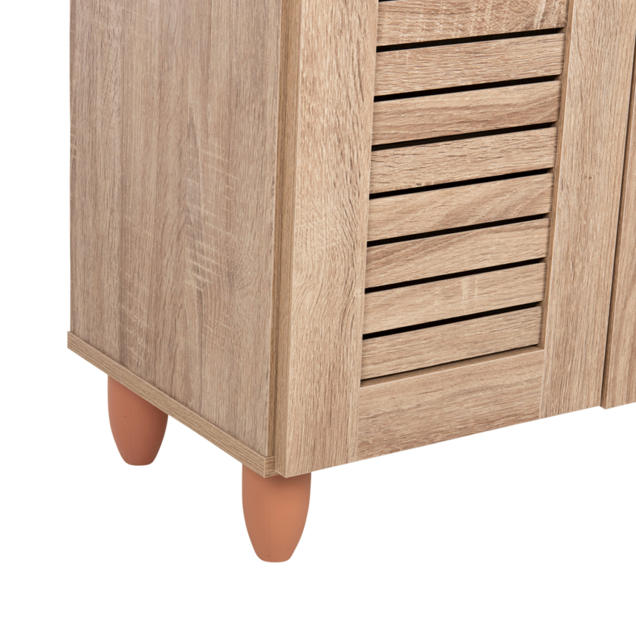 SHOE CABINET PROLLY HM9608.02 MELAMINE IN SONAMA-2 DOORS-4 SHELVES 60x34x88Hcm. [7]
