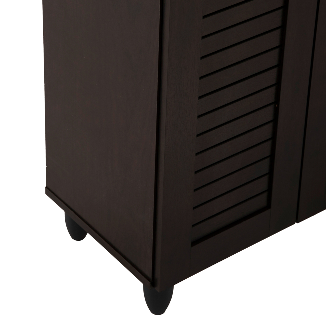SHOE CABINET PROLLY HM9609.01 MELAMINE IN WENGE-3 DOORS-4 SHELVES 87x32x88Hcm. [8]