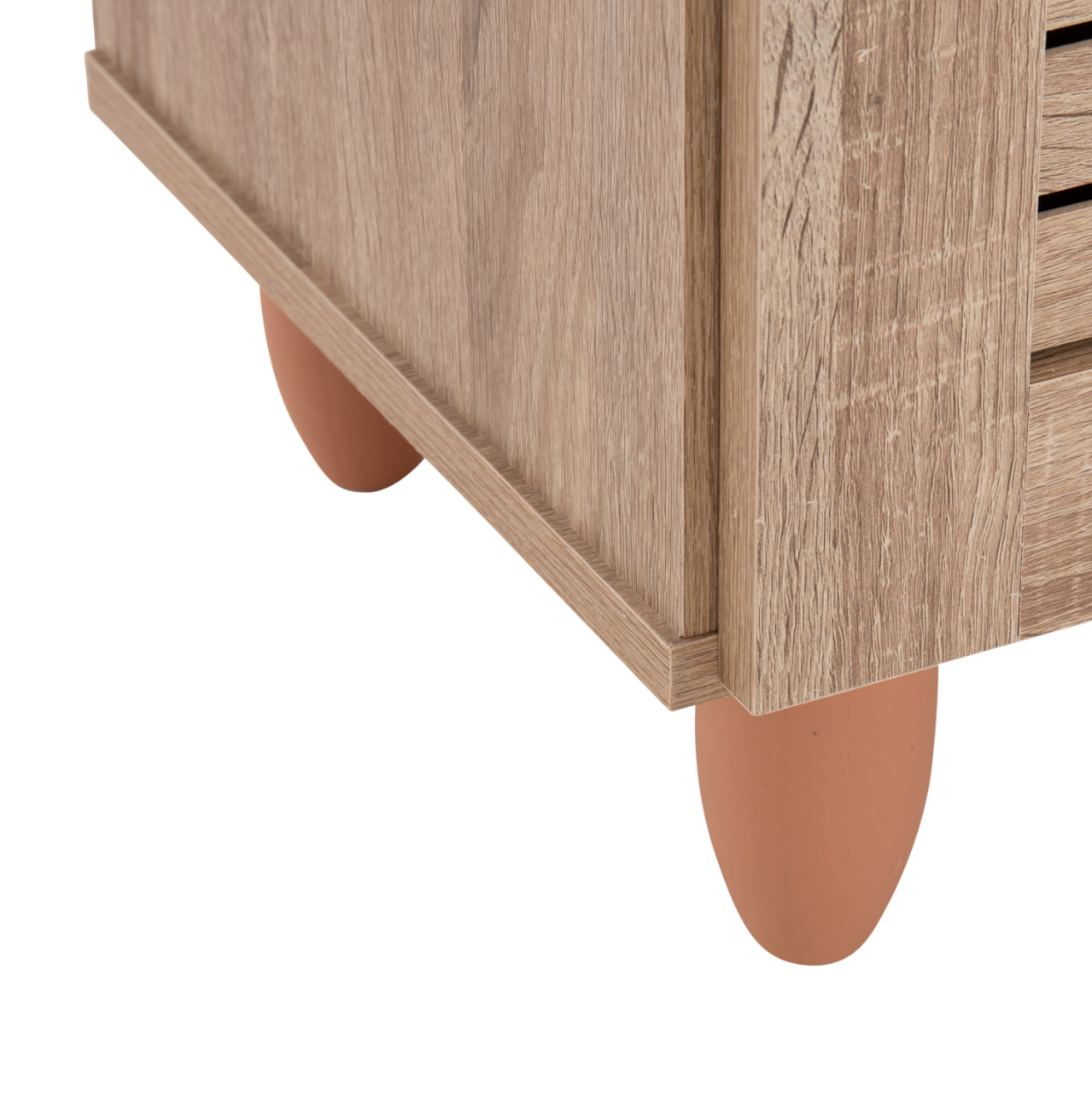 SHOE CABINET PROLLY HM9609.02 MELAMINE IN SONOMA-3 DOORS-4 SHELVES 87x32x88Hcm. [9]