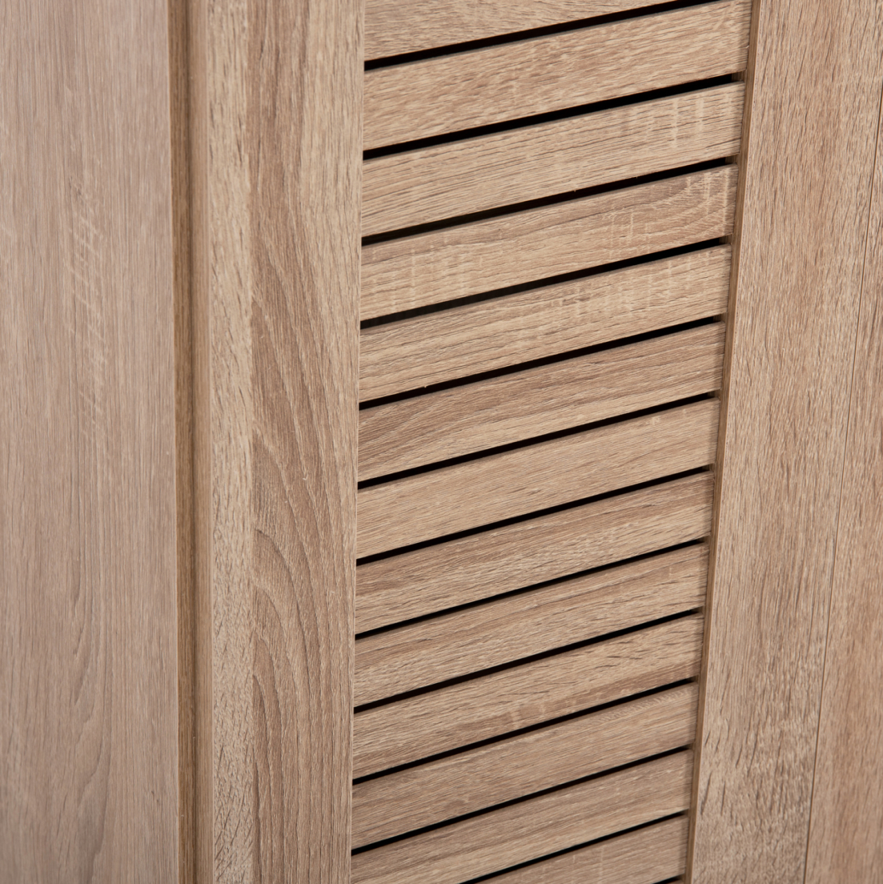SHOE CABINET PROLLY HM9609.02 MELAMINE IN SONOMA-3 DOORS-4 SHELVES 87x32x88Hcm. [7]