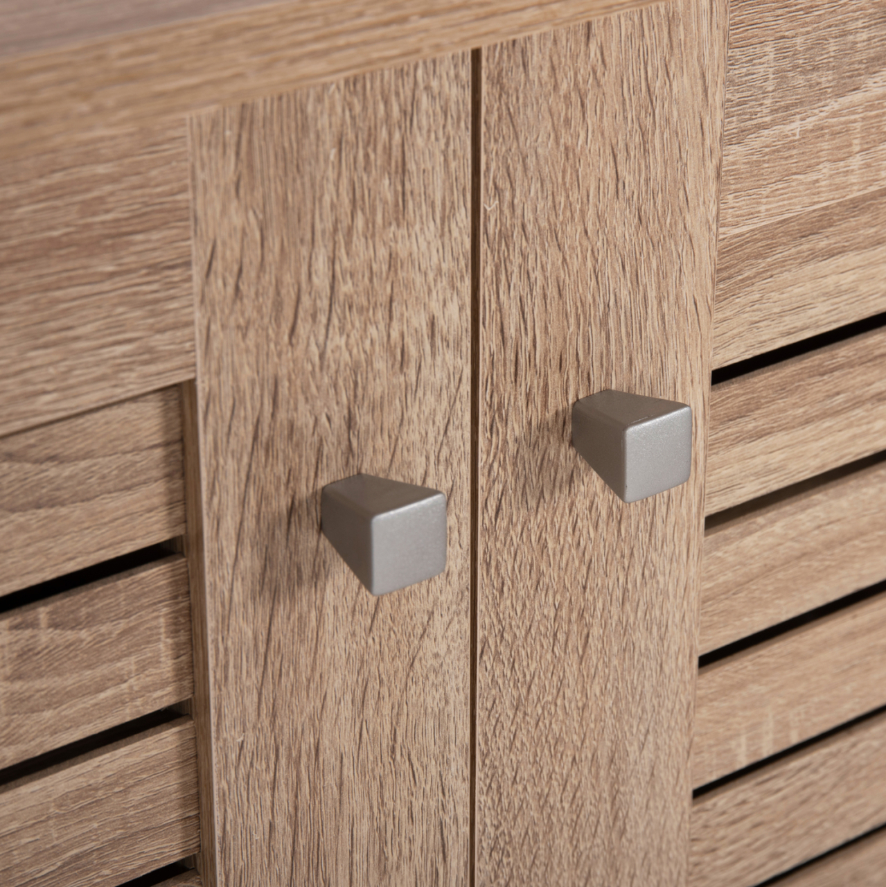 SHOE CABINET PROLLY HM9609.02 MELAMINE IN SONOMA-3 DOORS-4 SHELVES 87x32x88Hcm. [6]