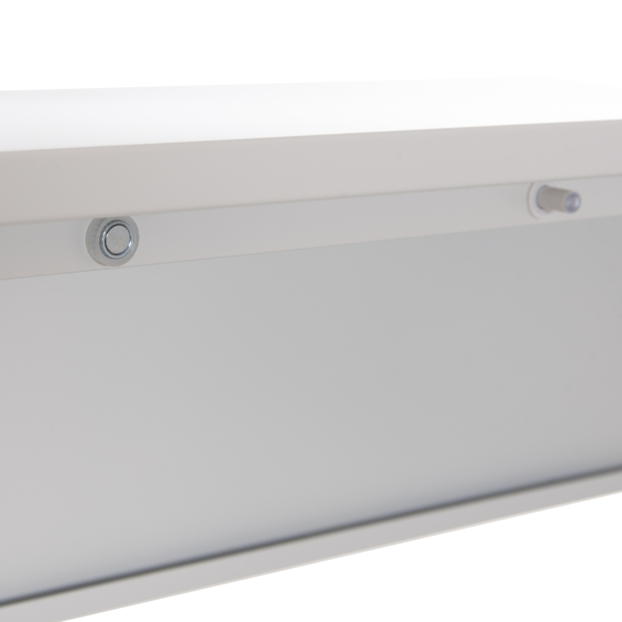 SHOE CABINET STARK HM6633.02 METAL IN WHITE--3 MAGNETIC DOORS 71x15x103Hcm. [8]