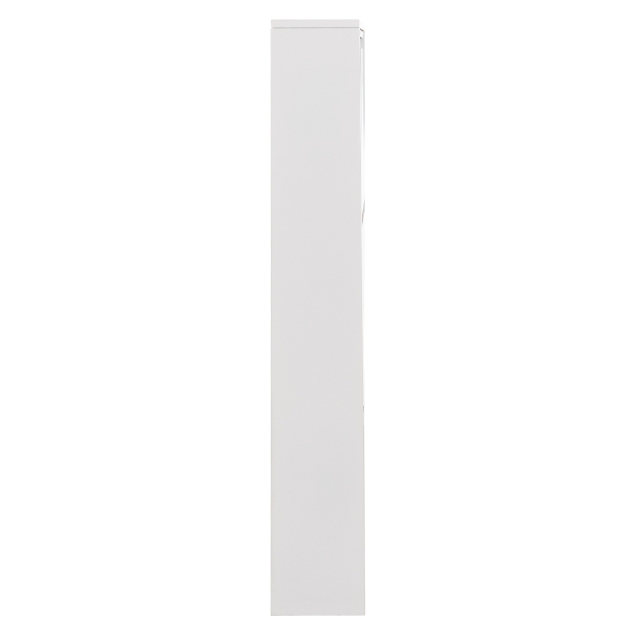SHOE CABINET STARK HM6633.02 METAL IN WHITE--3 MAGNETIC DOORS 71x15x103Hcm. [10]