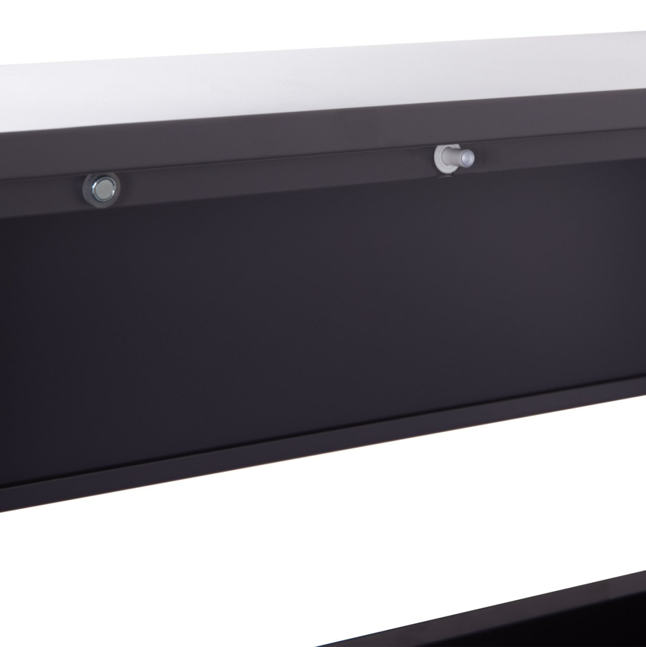 SHOE CABINET STARK HM6633.03 METAL IN ANTHRACITE--3 MAGNETIC DOORS 71x15x103Hcm. [6]