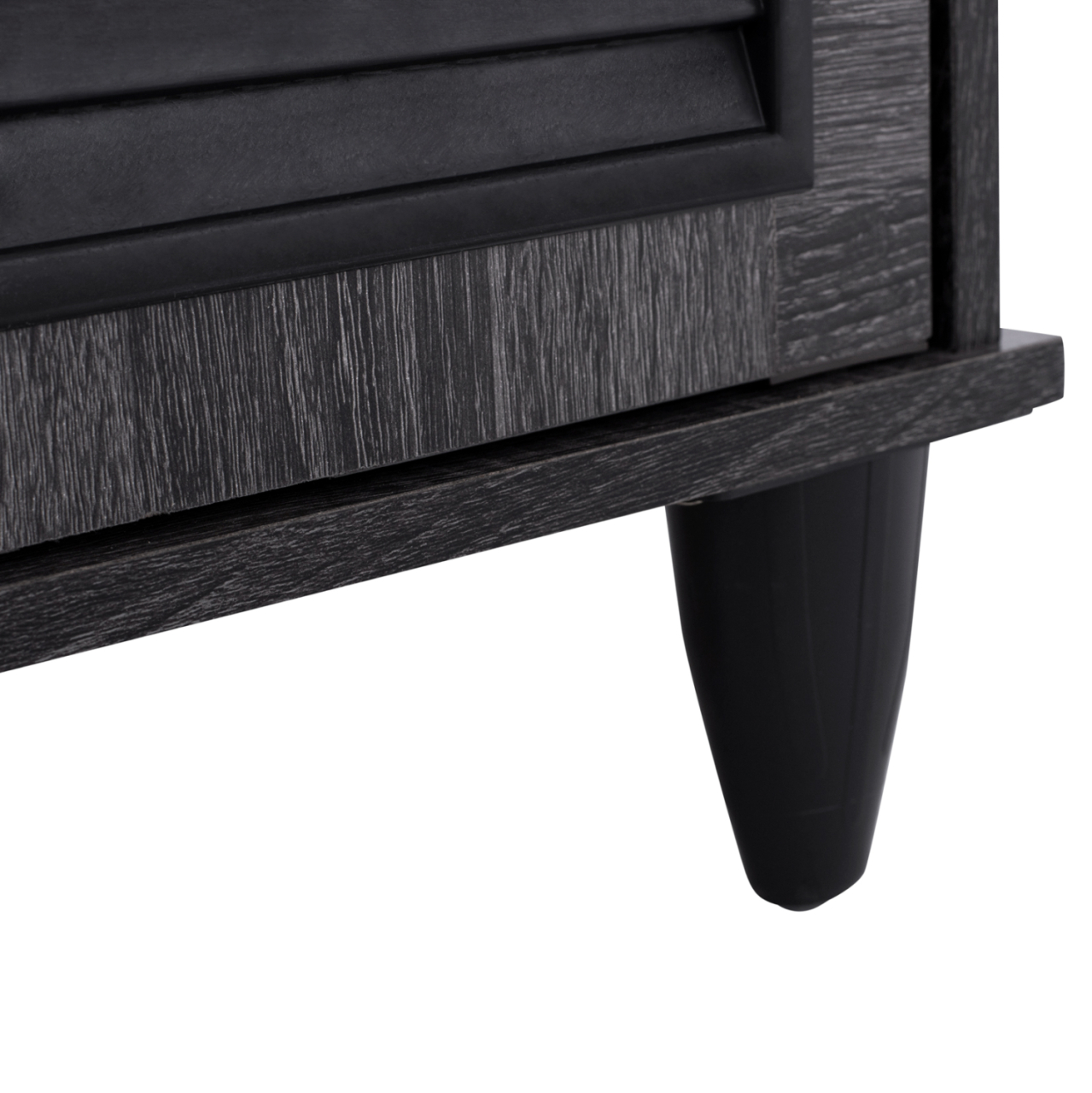 Shoe Cabinet Wooden 3 Door HM2267.01 Grey color 112x30x68,5 cm [8]