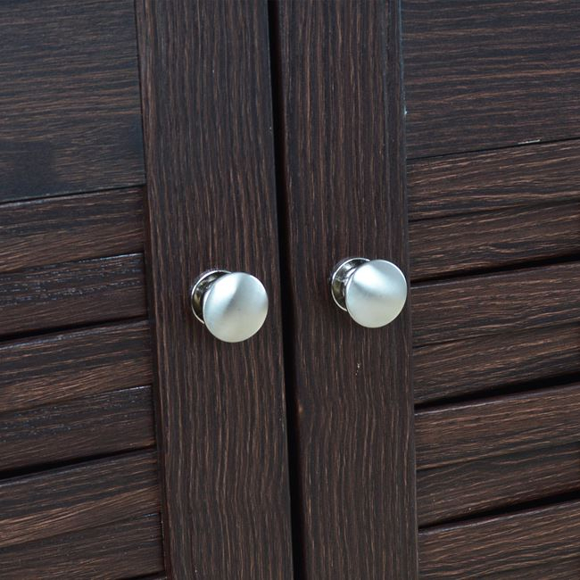 Shoe Cabinet Wooden 3 doors HM2211.01 Wenge 114x34x68 [4]