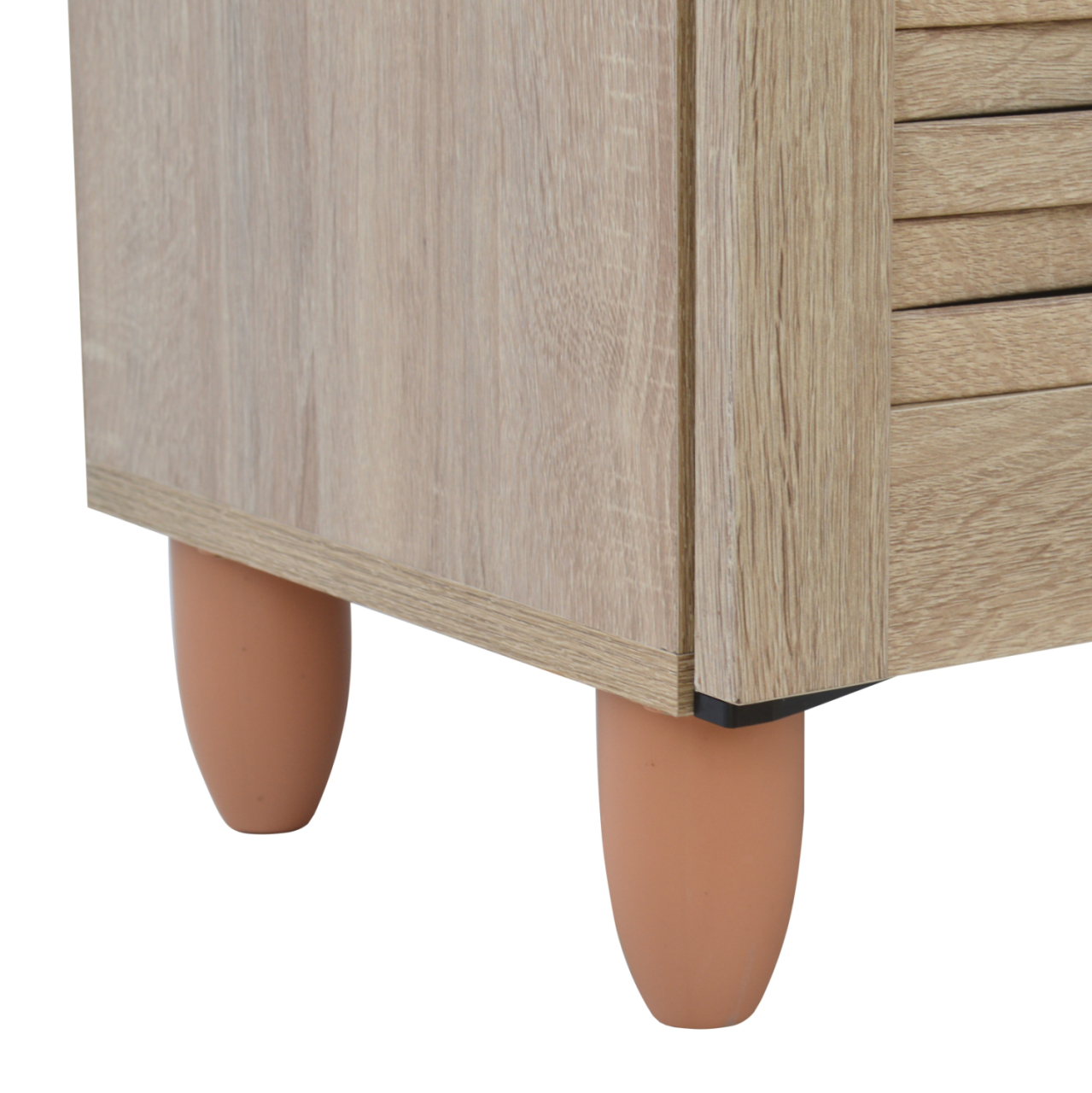Shoe Cabinet Wooden 4 doors HM2210.02 Sonama 77x34x123 [9]