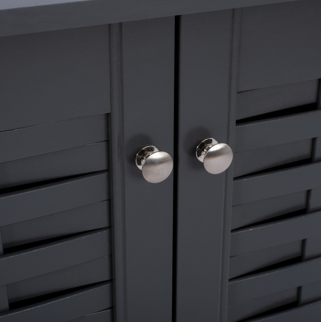 Shoe Cabinet Wooden HM2208.10 Grey 77x34x67.5cm [4]