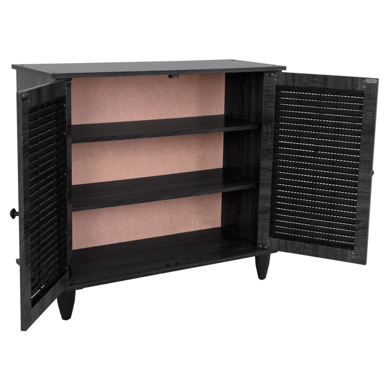 Shoe Cabinet wooden HM2266.01 Grey Color 76.5x30x68.5 [5]