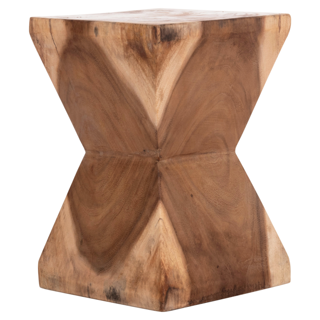 SIDE STOOL ANVIL HM9756.11 SUAR WOOD IN NATURAL 31x31x45Hcm. [4]