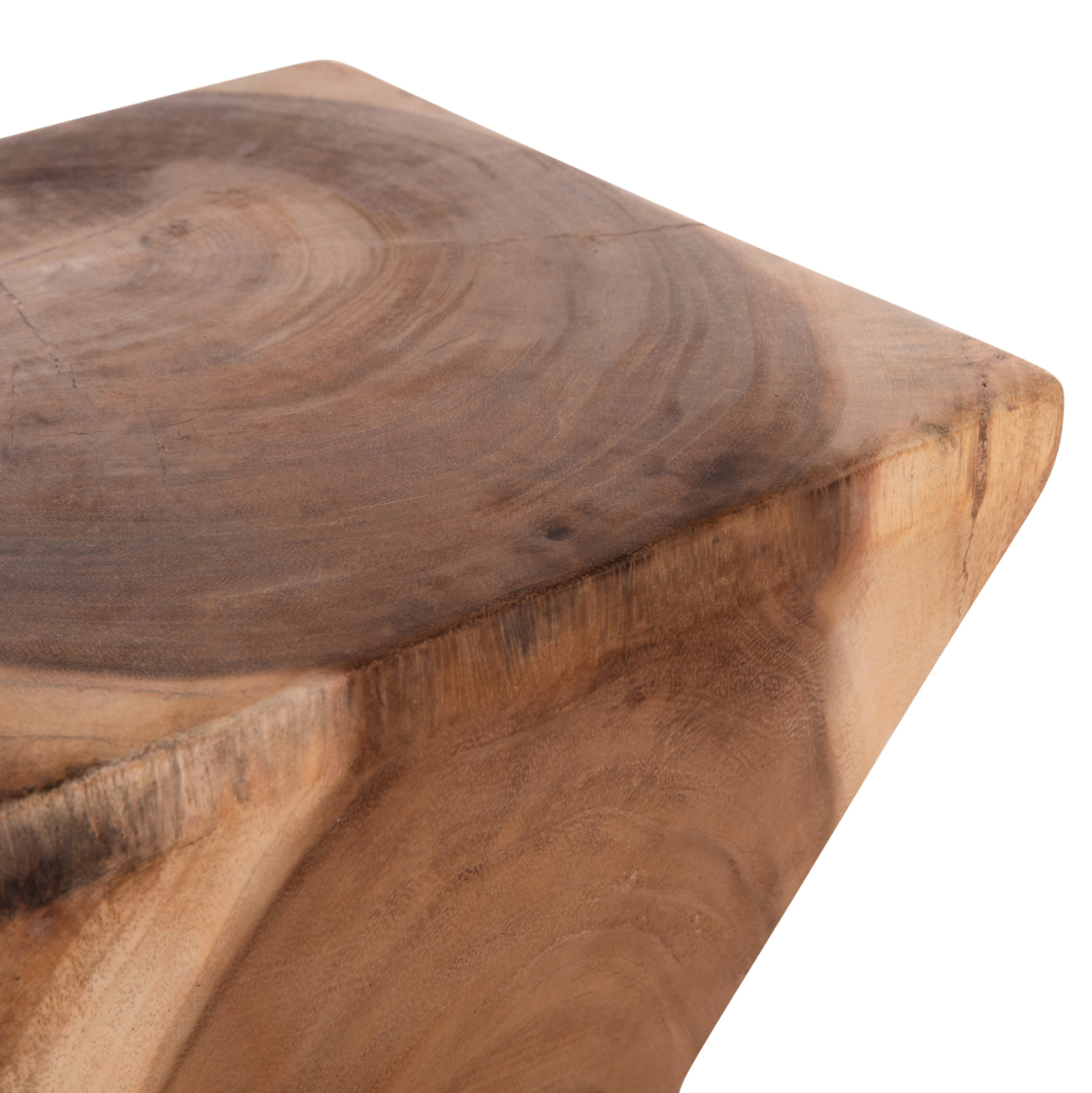 SIDE STOOL ANVIL HM9756.11 SUAR WOOD IN NATURAL 31x31x45Hcm. [6]