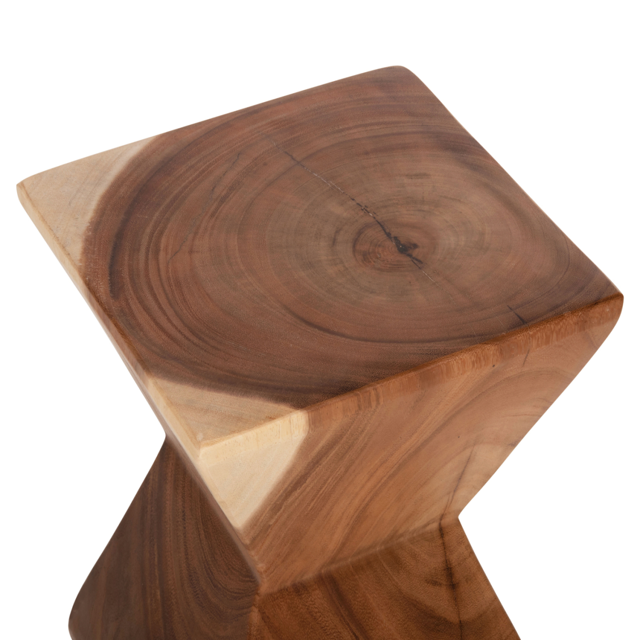 SIDE STOOL ANVIL HM9756 SUAR WOOD IN NATURAL 30x30x46Hcm. [7]