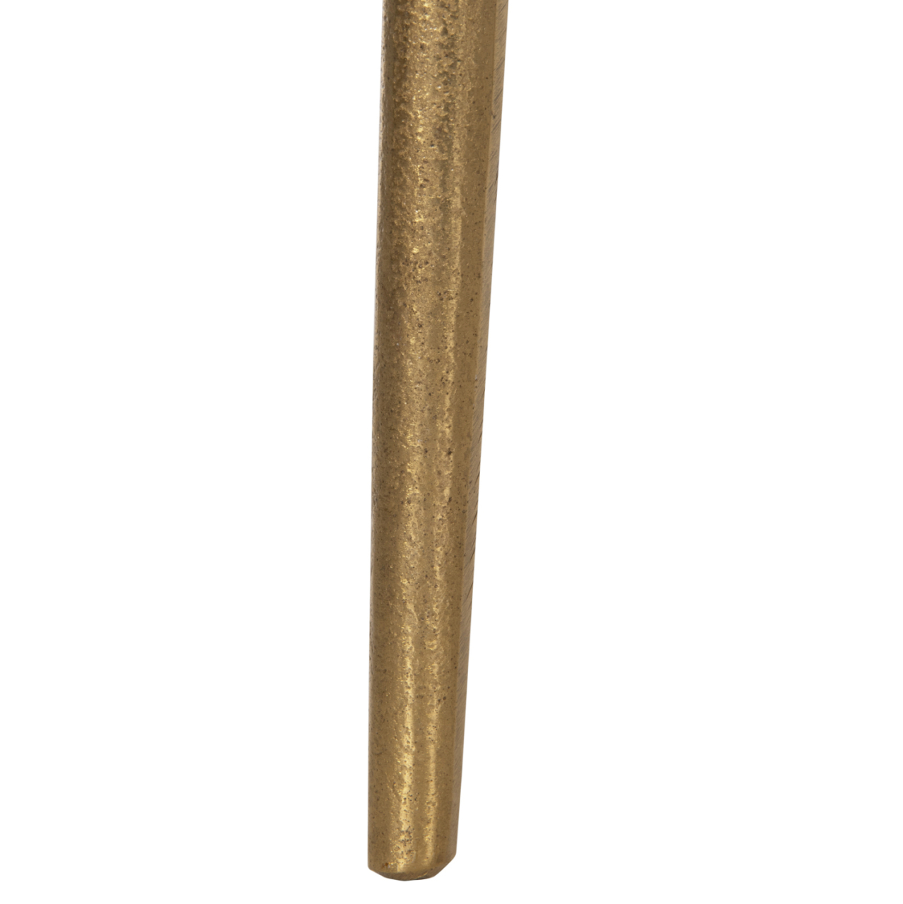 SIDE TABLE ANGUL HM4264 METAL IN GOLD-WHITE 48x40x35Hcm. [6]