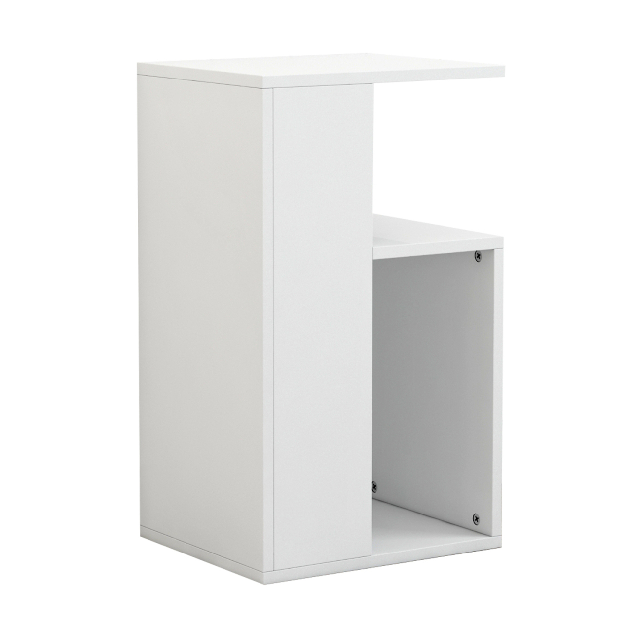 SIDE TABLE DAWN MELAMINE WHITE 35X29,5X60Hcm.HM8880.11 [4]