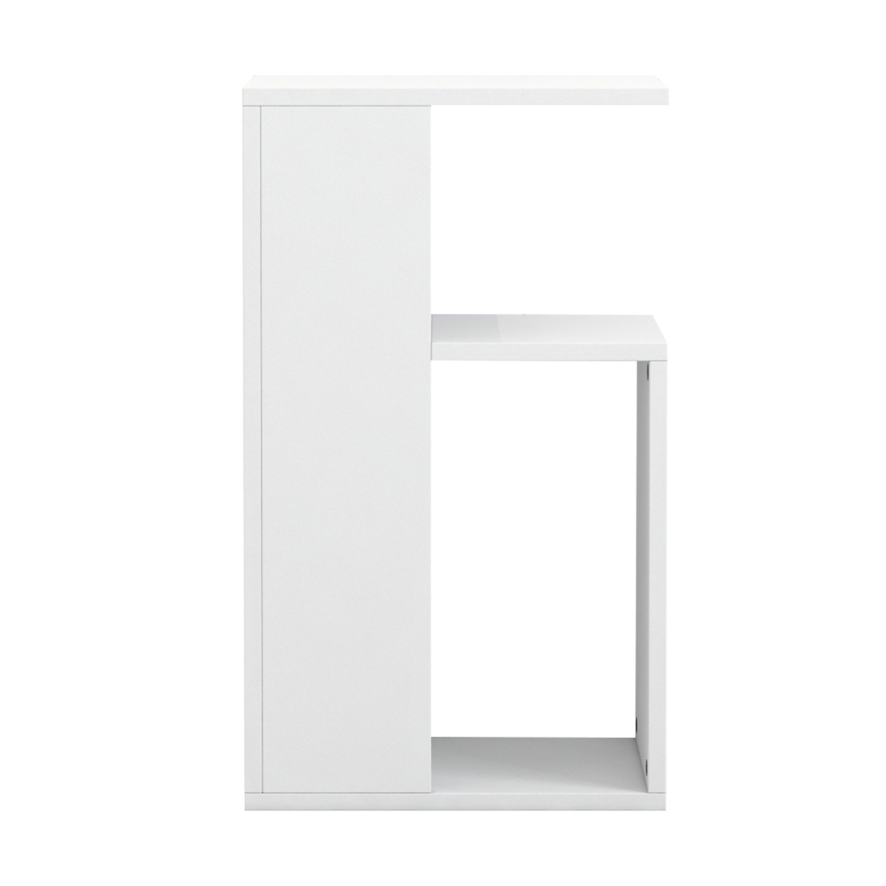 SIDE TABLE DAWN MELAMINE WHITE 35X29,5X60Hcm.HM8880.11 [5]