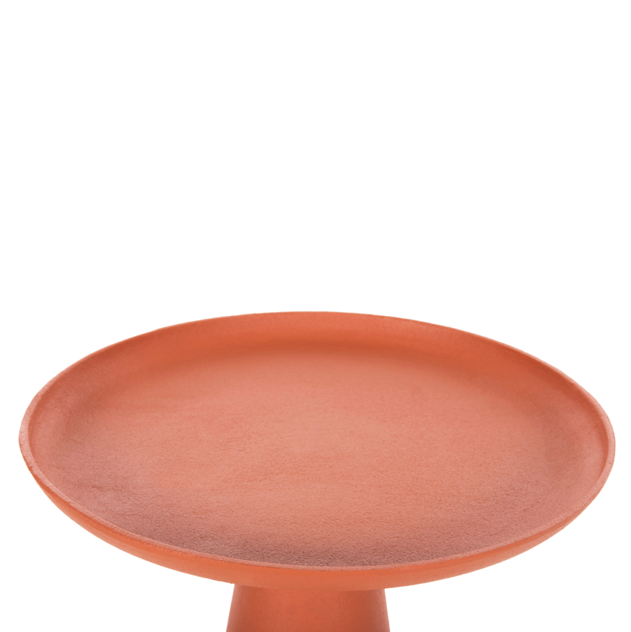 SIDE TABLE DELCON HM4247.06 METAL IN ORANGE Φ39,5x47Hcm. [4]