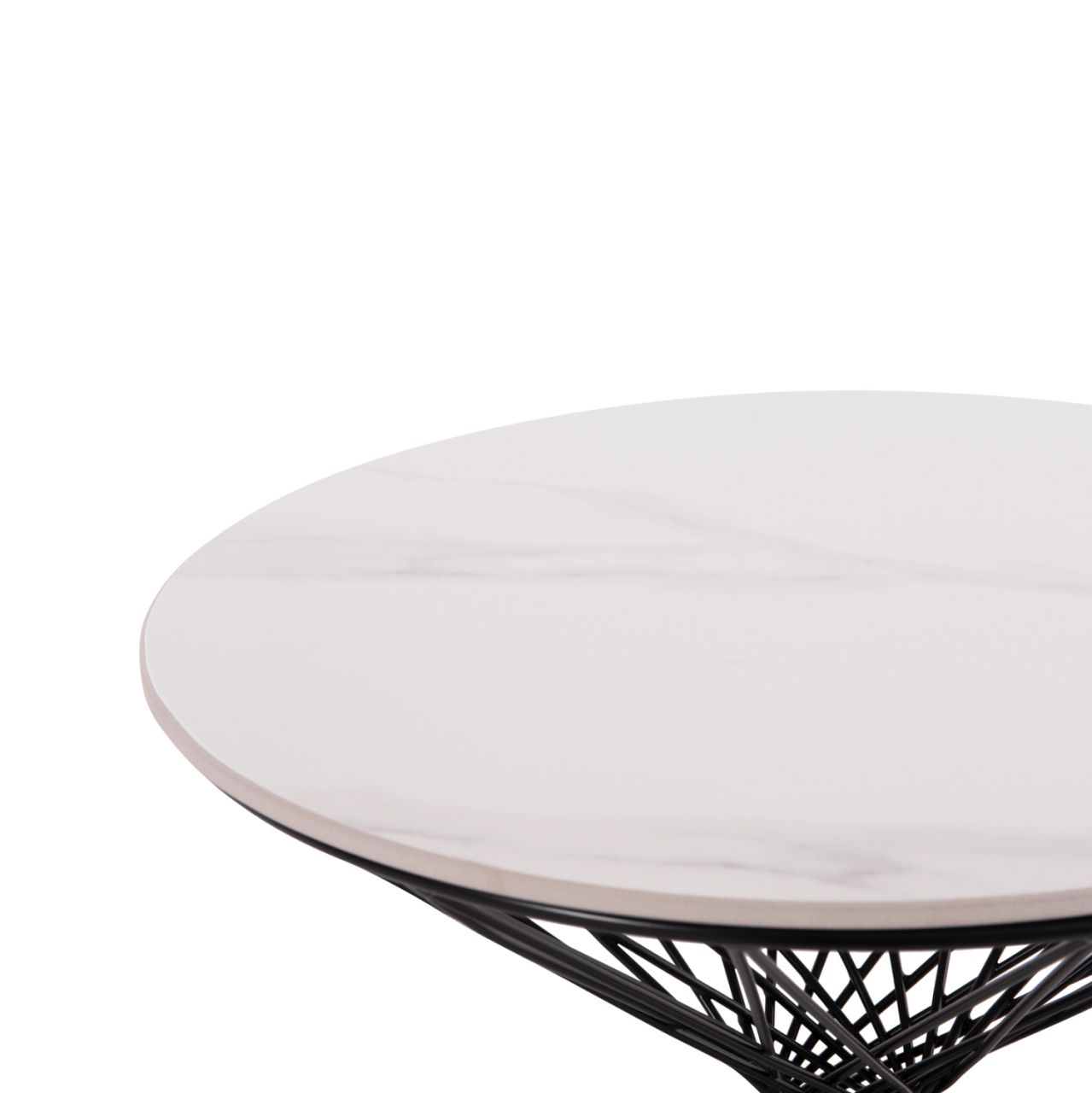SIDE TABLE GRESAM HM18039.01 CERAMIC TOP-METAL BASE Φ50x44Hcm. [5]