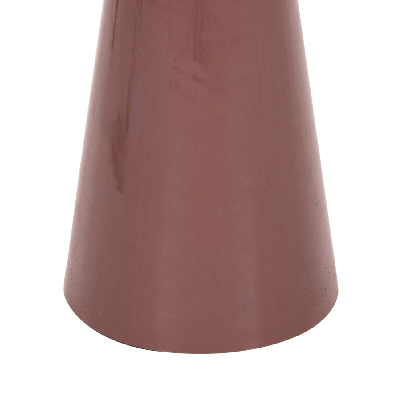 SIDE TABLE LATUR HM4250.06 METAL IN BROWNISH RED-GOLD Φ30,5x39-42Hcm. [6]