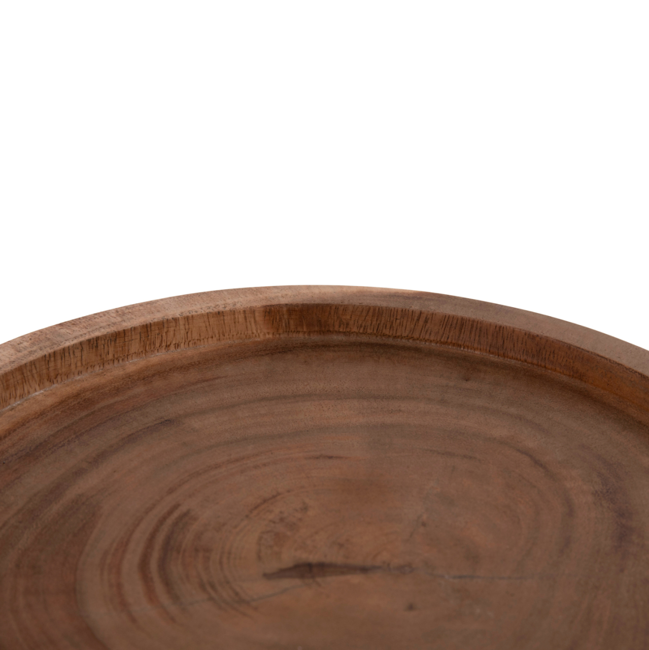 SIDE TABLE LOKI HM9899.11 SOLID SUAR WOOD IN NATURAL Φ30x50Hcm. [9]