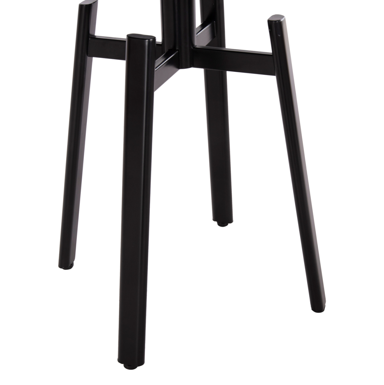 SIDE TABLE NORTON HM18036.03 METAL LEGS BLACK-MDF TOP SONAMA Φ45x55,5Hcm. [8]