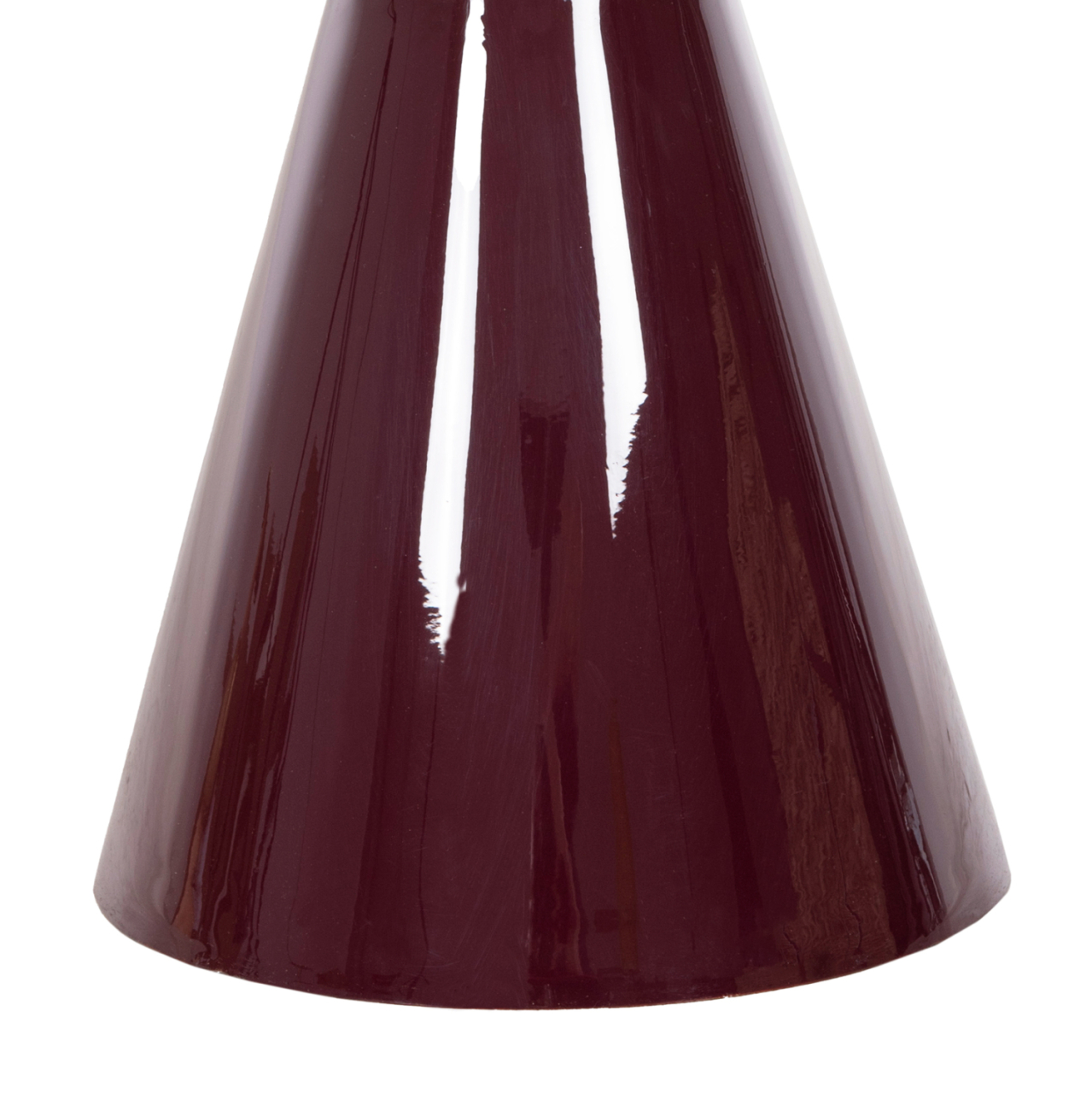 SIDE TABLE PATNA HM4234.06 METAL IN MAROON-GOLD Φ46x51,5Hcm. [7]