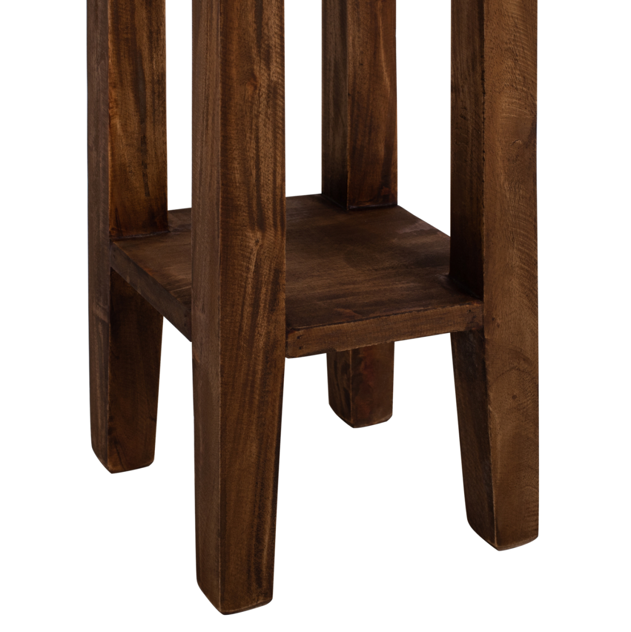 SIDE TABLE RAMU HM9484.01 MAHOGANY WOOD WITH A DRAWER IN NATURAL COLOR 25x25x66,5Hcm. [6]