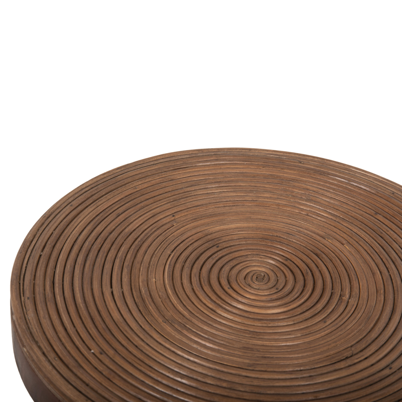 SIDE TABLE ROUND CIRCE HM9869 NATURAL RATTAN IN BROWN COLOR Φ40x45,5Hcm. [5]