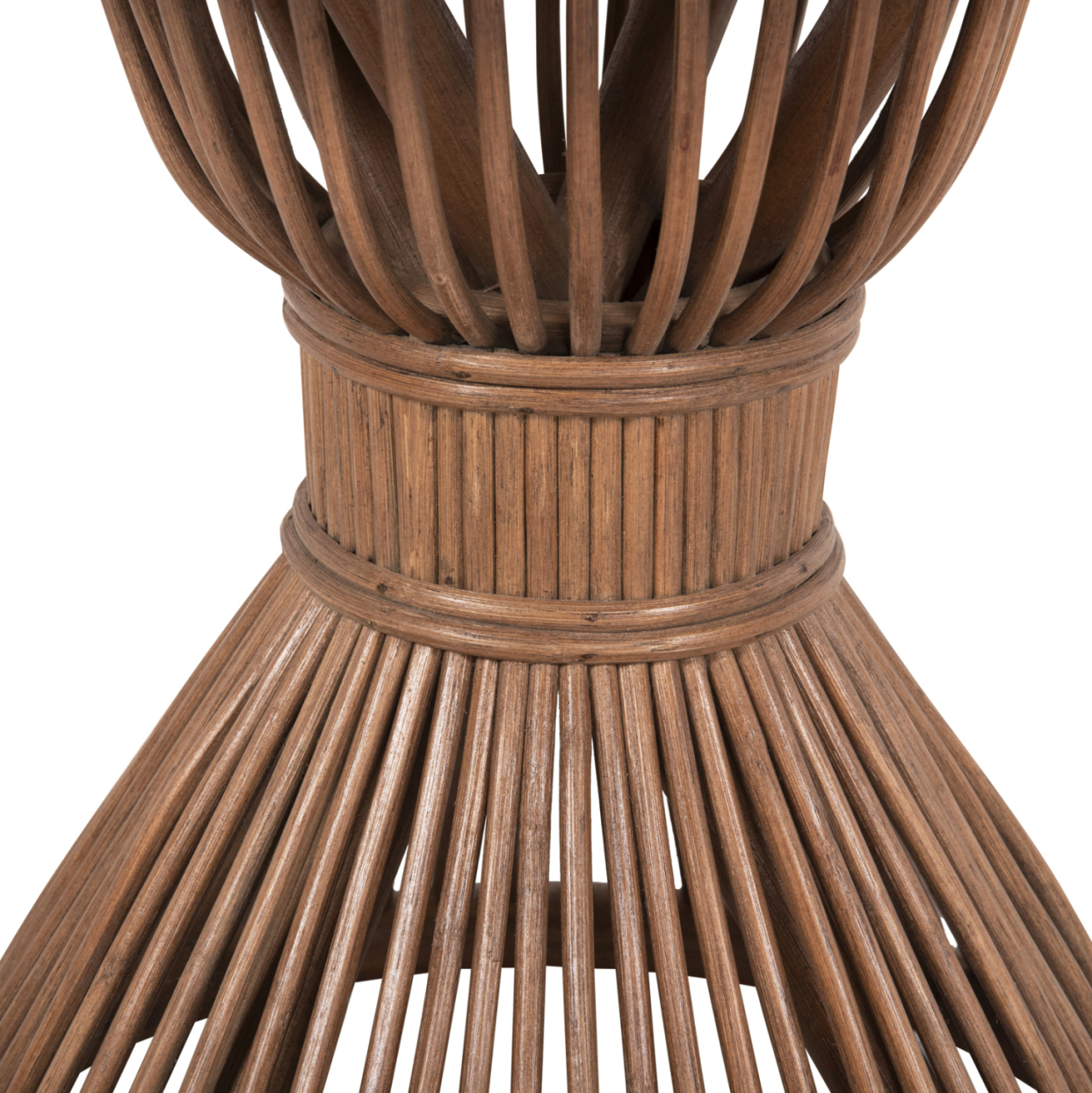 SIDE TABLE ROUND CIRCE HM9869 NATURAL RATTAN IN BROWN COLOR Φ40x45,5Hcm. [6]