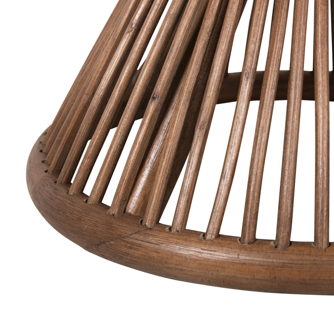 SIDE TABLE ROUND CIRCE HM9869 NATURAL RATTAN IN BROWN COLOR Φ40x45,5Hcm. [9]