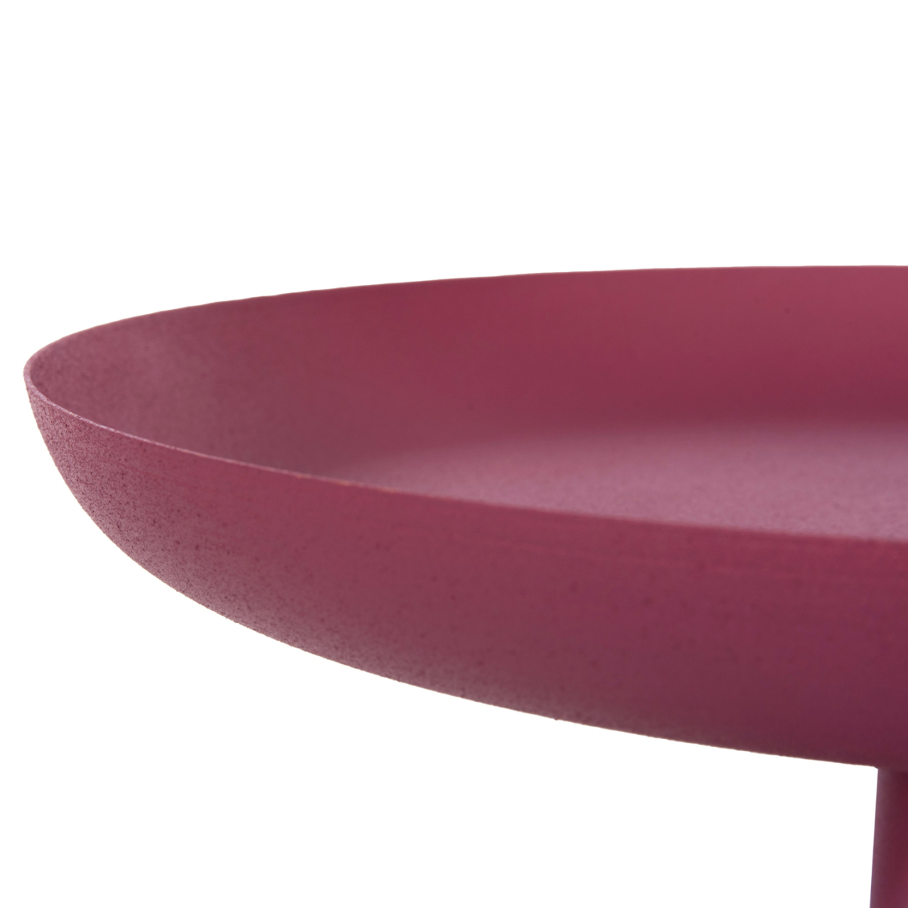 SIDE TABLE ROUND DELBEL HM4262.06 METAL IN PINK Φ36x49Hcm. [5]